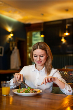 woman-eating